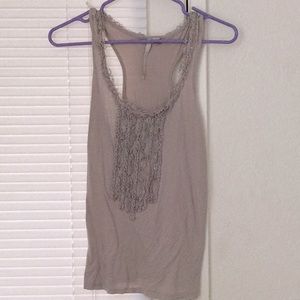 Laced tank top